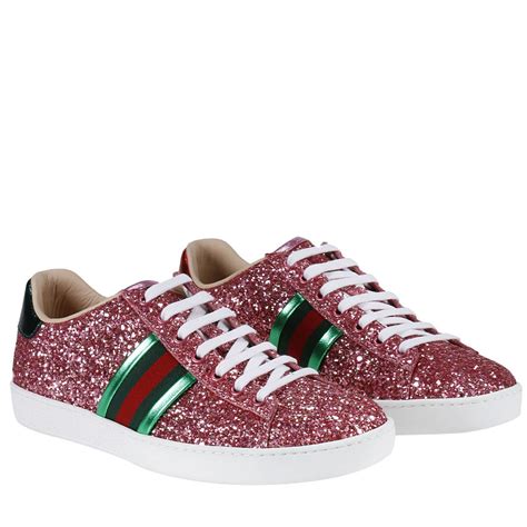 all pink gucci sneakers|pink gucci sneakers women.